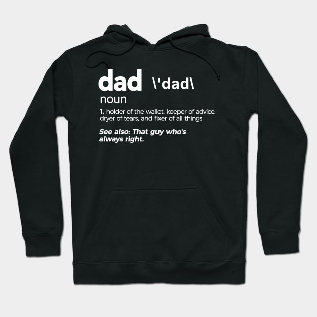 Dad Definition T-Shirt Hoodie by Boots